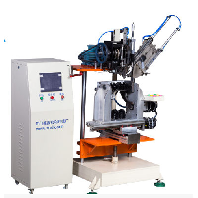 馬桶刷制刷設備，四軸高速植毛機